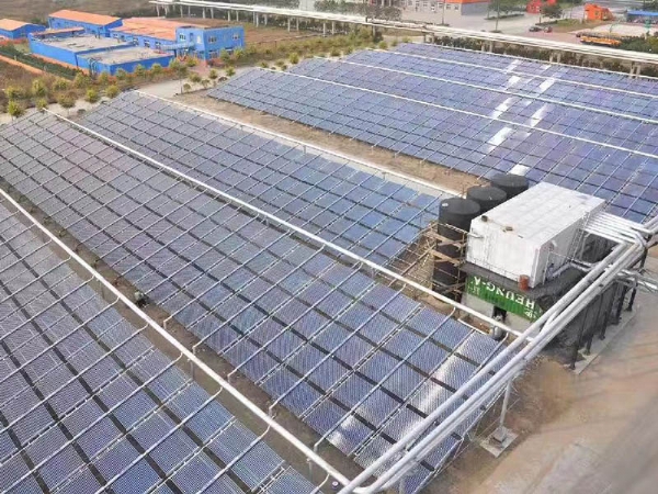 濰坊濱海熱力500噸太陽能供熱輔助系統(tǒng)